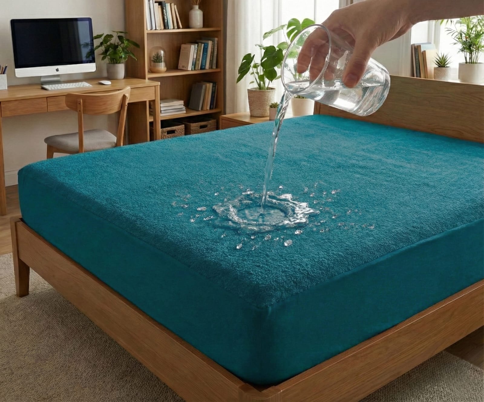 Cool Cloud Comforters- Teal